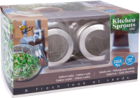 Buzzy Grow Bio Duo Spruitgroente potten met schaal