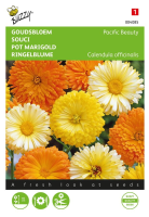Buzzy seeds Goudsbloem zaden   Pacific Beauty   gemengd