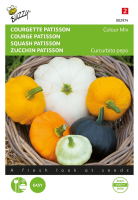 Buzzy seeds Courgette/Patisson zaden   kleurenmix