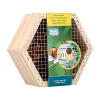 Buzzy Home Insectenkast Hexagon voor Lieveheersbeestjes   13x15x6cm