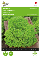 Buzzy seeds Groene krulsla zaden   Lollo Bionda