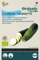 Buzzy seeds Organic Ola Escaladora (Klimcourgette)   biologische courgettezaden