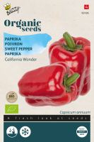 Buzzy seeds Bio Paprika zaden   California Wonder
