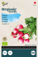 Buzzy seeds Bio Radijs zaden   Sparkler