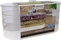 Buzzy Grow Organic Sprouting Tower 4 laags inclusief zaden
