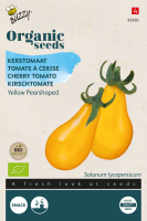 Buzzy seeds Bio Tomaat zaden   Yellow Pearshaped