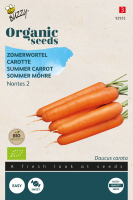 Buzzy seeds Bio Zomerwortelen zaden   Nantes