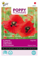 Buzzy seeds Poppies Of The World   Klaproos zaden   Rhoeas Rood