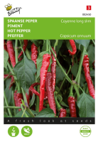 Buzzy seeds Spaanse Peper Cayenne zaden   Lange Rode