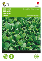 Buzzy seeds Spinazie zaden   Breedblad Scherpzaad zomer   20g