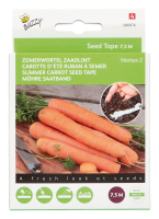 Buzzy seeds Zaadlint   Zomerwortelen zaden   Nantes 2