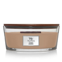 WoodWick geurkaars   Ellipse HearthWick Flame   Cashmere