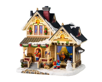 Lemax   'Christmas Eve At Grandma'S'   Verlicht gebouw   Exclusief adapter (Werkt op batterijen)