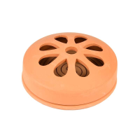 Esschert Design citron. Spiralen terracotta/giftbox   LxBxH: 15,5x15,5x6,2cm