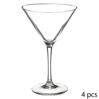 Secret de Gourmet set Cocktailglazen/martiniglazen   4x stuks   210 ml