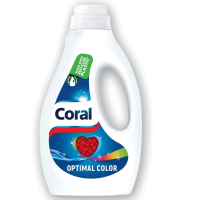 Coral vloeibaar wasmiddel Optimal Color   26 wasbeurten   Voor gekleurde was   1.17L