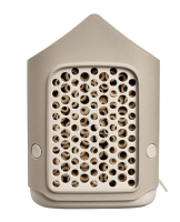 Elho Cosy Insect Hotel 18cm   Beige   Voor Bijen & Lieveheersbeestjes   100% Gerecycled
