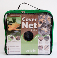Velda Cover Net 2 x 3 m   fijnmazig vijverafdeknet met pennen voor meerjarig gebruik
