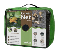 Velda Cover Net 6x5 m   fijnmazig vijverafdeknet met pennen voor meerjarig gebruik