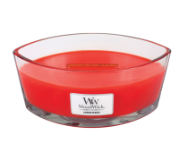 WoodWick geurkaars   Ellipse HearthWick Flame   Crimson Berries