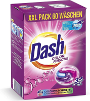 Dash 3 in 1 Pods Color Fresh   XXL verpakking voor 60 wasbeurten   Wascapsules gekleurde was