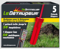 BSI DeOntmoller Woelmuizen Kit – 5 Klappers – Tot 50 Heuvels – Voor gebruik met DeOntmoller