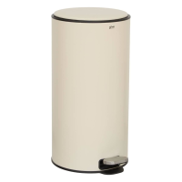 5Five Delta Pedaalemmer   30 Liter   Beige   Soft Close & Koolstoffilter