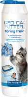 The Pet Doctor deo cat litter   spring fresh 750gr   verlengt het gebruik van kattenbakvulling