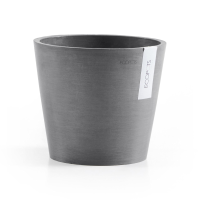 Ecopots bloempot Amsterdam 20   Rond   Grey   Diameter 20 x H17,1 cm
