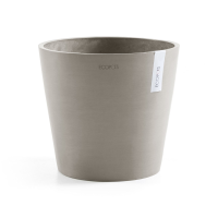 Ecopots bloempot Amsterdam 30   Rond   Taupe   Diameter 30 x H25,4 cm