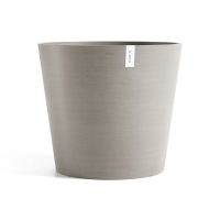 Ecopots bloempot Amsterdam 70   Rond   Taupe   Diameter 70 x H61,3 cm