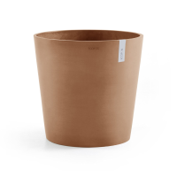 Ecopots bloempot Amsterdam 50   Rond   Terra   Diameter 50,5 x H43,5 cm
