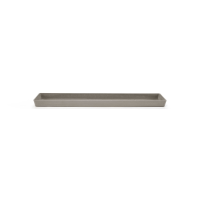 Ecopots onderschotel met waterreservoir   Rechthoekig   Taupe   43,5 x 15,5 x H3,3 cm