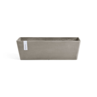 Ecopots bloempot Bruges 45   Rechthoekig   Taupe   45cm x 17,7cm x H17cm