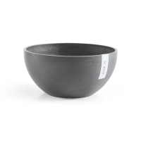 Ecopots bloempot Brussels 30 – Rond – Grey – diameter 30 x H14,8 cm