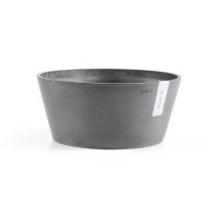 Ecopots Frankfurt 40   Rond   Grey   Diameter 41 x H17,8 cm