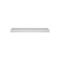 Ecopots onderschotel met waterreservoir   Rechthoekig   Pure White   78,9 x 20 x H4 cm