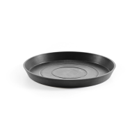 Ecopots onderschotel met waterreservoir  Rond   Dark Grey   Diameter 28,7 x H3 cm