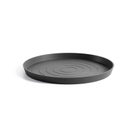 Ecopots onderschotel met waterreservoir  Rond   Dark Grey   Diameter 58,7 x H4,5 cm