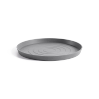 Ecopots onderschotel met waterreservoir  Rond   Grey   Diameter 58,7 x H4,5 cm