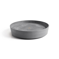 Ecopots onderschotel op wielen   Rond   Grey   Diameter 41,6 x H9 cm