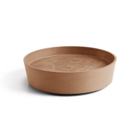 Ecopots onderschotel op wielen   Rond   Terra   Diameter 34,1 x H9 cm