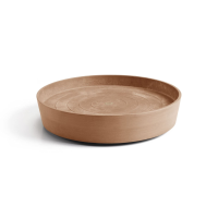Ecopots onderschotel op wielen   Rond   Terra   Diameter 51 x H10,1 cm