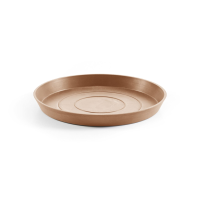 Ecopots onderschotel met waterreservoir  Rond   Terra   Diameter 28,7 x H3 cm