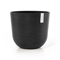 Ecopots bloempot Oslo 45   Rond   Dark Grey   Diameter 45 x H39,4 cm