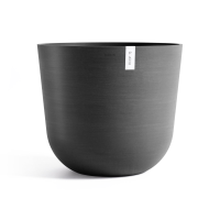 Ecopots bloempot Oslo 65   Rond   Dark Grey   Diameter 65 x H56,6 cm
