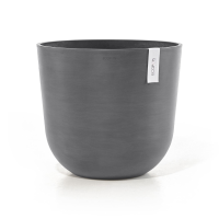 Ecopots bloempot Oslo 45   Rond   Grey   Diameter 45 x H39,4 cm