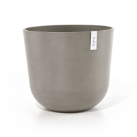Ecopots bloempot Oslo 55    Rond   Taupe   Diameter 55 x H48,5 cm