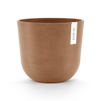 Ecopots bloempot Oslo 25    Rond   Terra   Diameter 25 x H21,8 cm