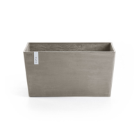 Ecopots bloempot Paris 60    Rechthoekig   Taupe   60 x 26,2 x H40,5 cm